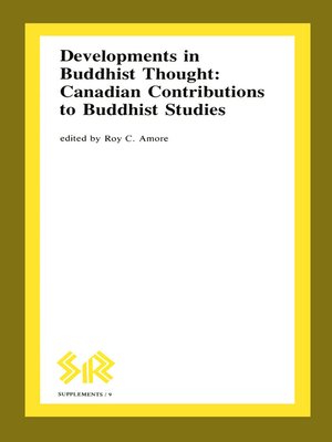 cover image of Developments in Buddhist Thought